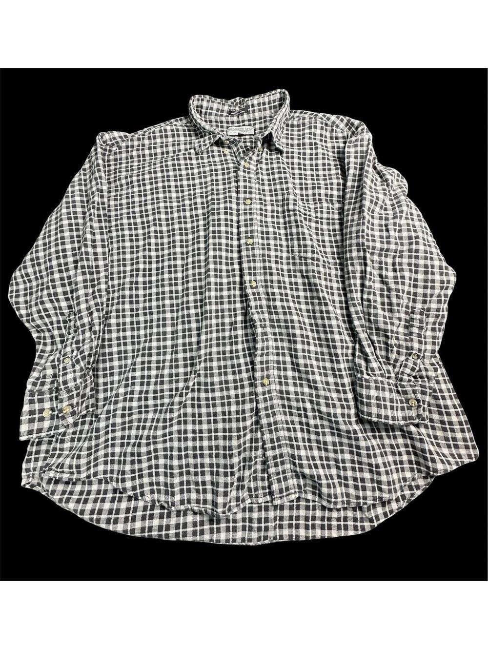 🖤🤍 Vintage 90’s Members Only Plaid Button Up Grunge Shirt 3X 8887-1 🤍🖤